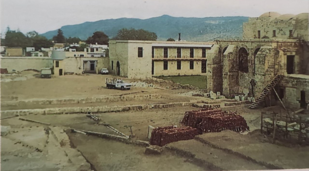 Toma aérea de la construcción